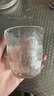 【采銷優(yōu)選】ins冰川紋玻璃杯家用茶杯喝水杯子果汁杯飲料啤酒杯 冰川杯矮款230ml1只 曬單實拍圖