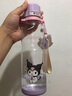 杯具熊夏季聯(lián)名運動塑料杯直飲水杯大容量男女學生戶外便攜杯子帶提繩 運動塑料水壺-冰爽酷洛米730ml 曬單實拍圖