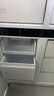 美的（Midea）餐邊柜427零嵌入式冰箱45cm超薄十字四開(kāi)門(mén)除菌三循環(huán)節(jié)能風(fēng)冷無(wú)霜家用超薄電冰箱國(guó)家補(bǔ)貼20% BCD-427WUSGPZM月光米 曬單實(shí)拍圖
