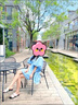 LISCN連衣裙女日系甜美軟妹2025夏季寬松顯瘦小清新泡泡袖娃娃裙子新款 藍色 XL 建議125-135斤 曬單實拍圖