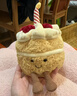 Jellycat趣味生日蛋糕可愛公仔食物毛絨玩偶送禮娃娃生日七夕情人節(jié)禮物 趣味生日蛋糕 Medium 曬單實(shí)拍圖