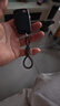 筌祁闕汽車(chē)鑰匙扣掛件金屬簡(jiǎn)約鑰匙鏈腰掛扣環(huán)掛飾商務(wù)防丟鎖鑰匙扣 便攜式【橢圓形】黑色 曬單實(shí)拍圖