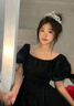妖嬈貓公主皇冠頭飾女生日發(fā)箍發(fā)飾結(jié)婚拍照寫真七夕情人節(jié)禮物女生實用 曬單實拍圖