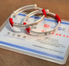 唯一（Winy）蛇寶寶銀手鐲套裝嬰兒長(zhǎng)命鎖9999足銀新生兒滿月周歲百天禮物 曬單實(shí)拍圖