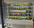 榮事達(dá)（Royalstar）風(fēng)幕柜水果保鮮柜商場超市食品飲料保鮮酸奶鮮肉低溫冷藏展示柜麻辣燙蔬菜串串火鍋風(fēng)冷柜一體分體 彈頭款【水果保鮮】一體松下/免安裝 1.8米 曬單實拍圖