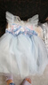 迪士尼愛艾莎女童公主連衣裙子女童夏裝2025夏季新款新品連衣裙兒童衣服 曬單實拍圖