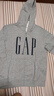 GAP男女裝秋季款印花字母logo抓絨連帽衛(wèi)衣休閑外套660128 曬單實(shí)拍圖