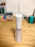 松下（Panasonic）沖牙器成人洗牙器水牙線超聲波潔牙器牙齒兒童沖洗器預防牙結石生日七夕情人禮物送男女友便攜1520 曬單實拍圖