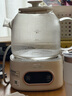 美的（Midea）【國家補貼】0膠水全玻璃全自動養(yǎng)生壺 1.2L大容量辦公室多功能茶漏煮茶壺 燒水壺24h恒溫可煮小米 0膠水全玻璃帶濾網MK-YS12B102 1.2L 曬單實拍圖