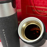 BEMEGA英國(guó)純鈦保溫杯男款鈦杯泡茶杯茶水分離喝水杯子男士生日七夕禮物 紳士黑【商務(wù)鈦杯+辦公鈦杯】 曬單實(shí)拍圖