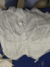 莫代爾睡衣女春夏款三件套吊帶胸墊提花國風(fēng)蕾絲性感仿真綢絲冰絲家居服 象牙白 L 【110-125斤】 曬單實(shí)拍圖