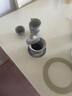 唐豐汝窯三才蓋碗茶具套裝家用青花陶瓷泡茶碗小型泡茶器茶臺一整套 萬(wàn)壽藤青花蓋碗+公道杯+品茗杯 曬單實(shí)拍圖