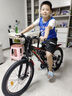 鳳凰（Phoenix）兒童自行車山地車男女學(xué)生腳踏車6-15歲童車 霸道 黑紅色 22寸 曬單實(shí)拍圖