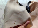 維多利亞的秘密 舒適果凍條軟支撐無(wú)痕字母美背肩帶背心內衣文胸 32H0裸粉色-不交叉肩帶 XS /M 曬單實(shí)拍圖