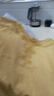 棉麻媽媽裝夏季新款大碼短袖T恤女文藝寬松復古刺繡花七分袖襯衫 M-291黃色 3XL 【建議135-145斤】 曬單實拍圖