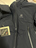 KAILAS凱樂石奧勒硬殼羽絨服男GTX 3L 防水700蓬鵝絨石墨烯保暖沖鋒衣 礦石黑 M 曬單實(shí)拍圖