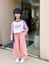 真維斯女童褲子2025春秋兒童新款彎刀直筒褲女孩時(shí)髦休閑運(yùn)動(dòng)長(zhǎng)褲秋裝 【顯高顯瘦彈性】粉/純色 130 曬單實(shí)拍圖