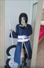 白面具cos服火影忍者帶土宇智波cosplay三眼套裝團扇衣服全套 帶土五件套【衣服+褲子+腰封+腰帶扣+頭巾】 XXL 曬單實拍圖