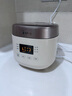 美的電飯煲1-2-3人 家用0涂層316L不銹鋼內(nèi)膽電飯鍋小型 迷你智能多功能定時(shí)煮小米粥鍋微壓 母嬰級(jí)【上蓋可拆洗】白 2L 曬單實(shí)拍圖