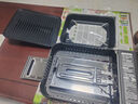 脈鮮（MAXSUN）便攜式卡式爐 MS-8MINI BBQ 燒烤爐 燃氣爐便攜式戶外擬木炭燒烤爐 亞光灰閃銀 曬單實拍圖