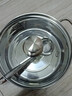 特厚湯鍋304不銹鋼電磁爐專用氣灶煮加厚雙耳火鍋家用鍋l食品級 【304材質(zhì)加厚】清湯 26cm 曬單實(shí)拍圖