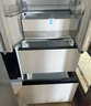 美的（Midea）421法式白色多門60cm薄無縫嵌入PST+凈味一級能效電冰箱底部散熱風(fēng)冷無霜 以舊換新 極地白-錦緞 風(fēng)冷無霜 曬單實拍圖