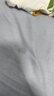 婧麒（JOYNCLEON）月子服春夏竹棉薄孕婦睡衣產(chǎn)后哺乳待產(chǎn)胸墊家居服 藍(lán)L Jyz157092 曬單實(shí)拍圖