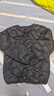 雪中飛【校服神器】雪中飛兒童羽絨服內(nèi)膽秋冬新款男女童輕薄內(nèi)搭 黑色 170 曬單實拍圖