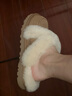 UGG秋季新款女士時尚舒適毛茸款平底包頭休閑懶人毛毛鞋 1174571 CHE | 栗色 37 曬單實拍圖