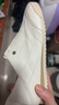 金利來（goldlion）女鞋平底德訓(xùn)鞋2025春季可踩后跟牛皮低跟休閑鞋G682510072米白38 曬單實(shí)拍圖