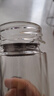 【?京東物流配送】高硼硅雙層玻璃杯大容量泡茶杯水杯子茶水分離 【雙層加厚】茶杯 350ml 1只 曬單實(shí)拍圖