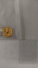 行金銀中足金999五帝幣手鏈轉(zhuǎn)運珠金錢幣DIY編繩手串手繩 生日禮物 康熙通寶（克重多退少補） 約0.5g 曬單實拍圖