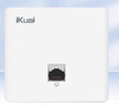 愛快（iKuai）1200兆面板AP雙頻千兆IK-N7無線ap面板86型 全屋wifi套裝 終端智能漫游、POE供電、即插即用 1200M千兆面板N7(白色） 曬單實(shí)拍圖