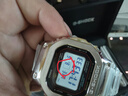 卡西歐（CASIO）手表男G-SHOCK經(jīng)典小方塊小銀塊電子表送男友禮物GMW-B5000D-1CPR 曬單實(shí)拍圖