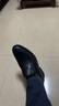 富貴鳥（FUGUINIAO）男鞋舒適軟底皮鞋男商務正裝休閑皮鞋套腳鞋子男 B697205 黑色 42 曬單實拍圖