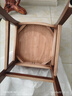 目陽(yáng)陽(yáng)餐廳家用純實(shí)木椅靠背椅榫卯結(jié)構(gòu)一體免安裝椅酒飯店簡(jiǎn)約椅子凳子 015加料厚款海棠色 曬單實(shí)拍圖