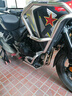GSADV適用本田NX400護(hù)杠保險(xiǎn)杠防摔杠配件改裝件全包圍不銹鋼上下原廠 上下護(hù)杠「銀色」一套 曬單實(shí)拍圖