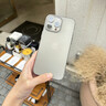 圖璐璐【自帶鏡頭膜】適用蘋果16/15Promax手機殼iPhone14pro全包防摔13PM男超薄磨砂plus新款散熱保護套 【鈦原色】超薄-散熱-防指紋 蘋果15Pro【自帶鏡頭膜】 曬單實拍圖