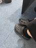卡駱馳（crocs）經(jīng)典云朵clog洞洞鞋女鞋戶(hù)外涼鞋拖鞋厚底涼拖 206750-001 W6 曬單實(shí)拍圖