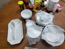琉皓景德鎮(zhèn)釉下彩陶瓷碗飯碗健康中式小清新可微波餐具加厚防燙米飯碗 4.5英寸飯碗6個(gè) 曬單實(shí)拍圖