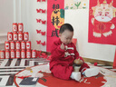 G.DUCKKIDS小黃鴨周歲禮服男童套裝春秋季新款兒童衣服男寶寶滿月百日抓周服 333款 紅色三件套 73 尺碼5-7個月建議寶寶13-18斤c 曬單實拍圖
