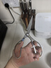 張小泉華曜大馬士革鋼六件刀具套裝 套刀 菜刀斬骨刀小廚刀水果刀磨刀器D300211 曬單實(shí)拍圖