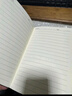 齊心商務(wù)優(yōu)質(zhì)羊巴皮面本筆記本本子記事本 辦公文具 A5 80張 黑 ECBP107 曬單實(shí)拍圖