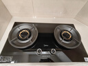 美的（Midea）【搭配蒸汽洗系列】行業(yè)爆款家用5.2KW大火力燃?xì)庠铍p邊定時(shí)灶臺(tái)嵌兩用雙灶天然氣灶JZT-QD529 曬單實(shí)拍圖