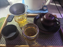不拙茶漏過(guò)濾網(wǎng)茶濾純鈦茶濾網(wǎng)茶葉過(guò)濾器茶具配件 黑檀木純鈦茶漏組 曬單實(shí)拍圖