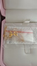 周大生黃金項鏈女5G極光金足金星芒蝴蝶結套鏈生日禮物送女友 3.07g 曬單實(shí)拍圖
