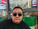 萬(wàn)寶龍（MONTBLANC）墨鏡男款太陽(yáng)鏡矩形金屬飛行員式鏡框摩登銀灰禮物MB0278S-001 曬單實(shí)拍圖