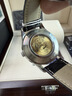 勞力士王子瑞士手表男款全自動(dòng)機械男表防水夜光時(shí)尚真皮雙歷潮流專(zhuān)用男腕表 本色白面 曬單實(shí)拍圖