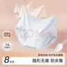 芬騰10條裝丨內(nèi)褲女冰絲聚乳酸7A抗菌內(nèi)襠輕薄隱形無(wú)痕夏季-多款可選 【7A】F款隨機(jī)顏色，共 10條 L （冰絲款） （80-120斤） 曬單實(shí)拍圖