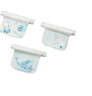 babycare嬰兒毛巾拍嗝紗布口水巾防水透氣隔汗巾云端樂車28*52cm（3條裝） 曬單實拍圖